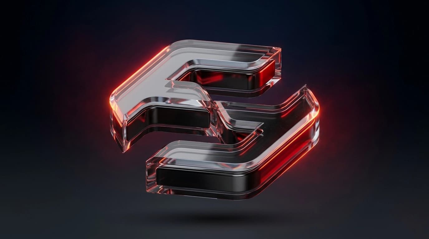 Fahim Fuladi 3D Chrome Banner